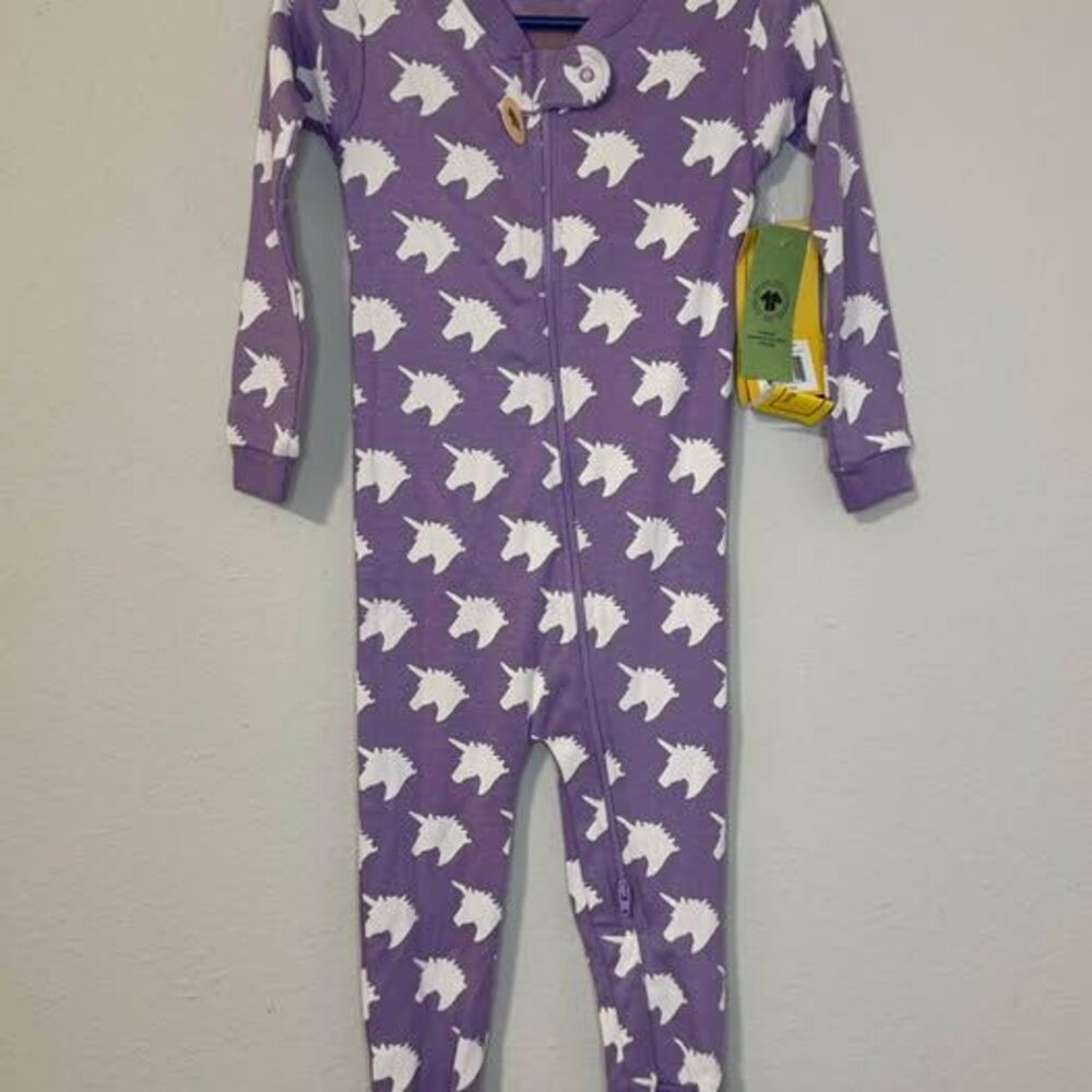 Monica + Andy 18-24M Unicorn One-Piece Pajamas